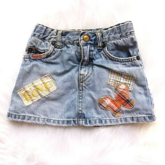 The Children's Place Other - ☆☆SOLD☆☆The Children's Place Patchwork Denim Skort